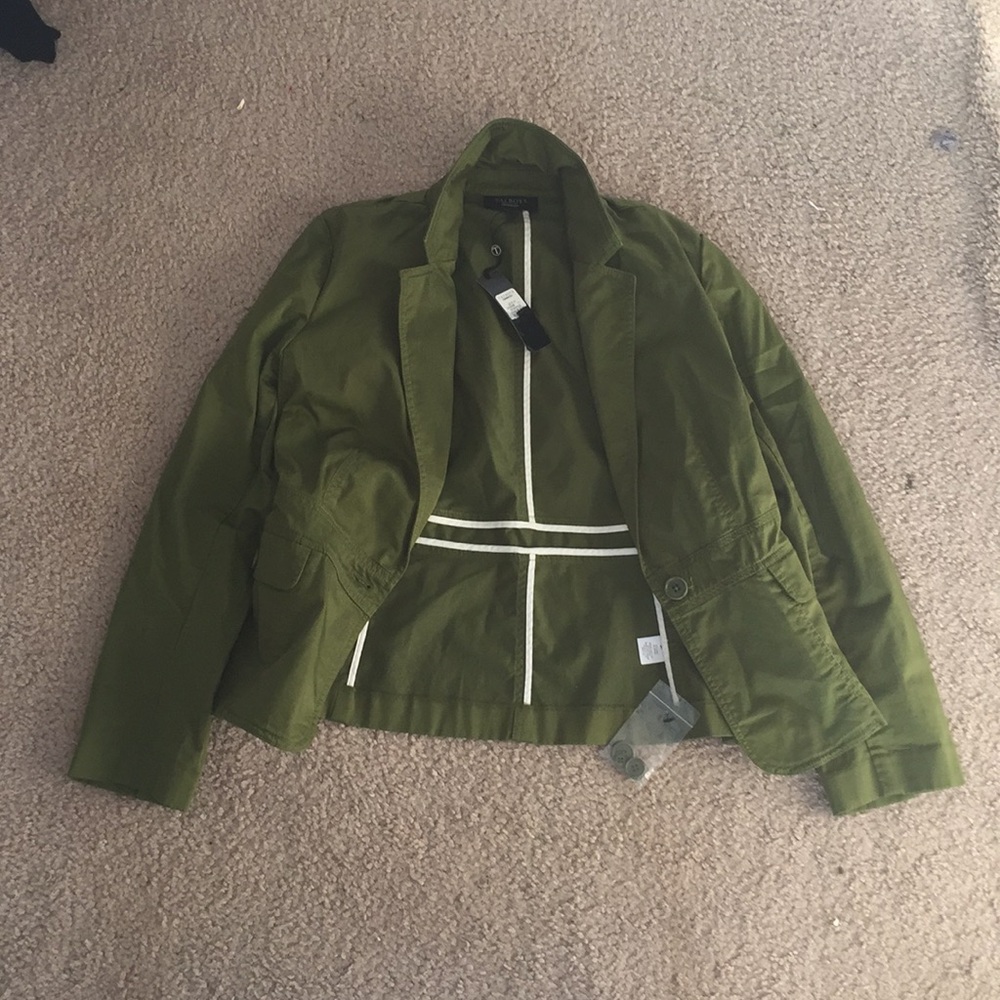 green talbots jacket